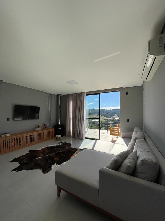 Casa Por Do Sol Com Banheira De Hidromassagem Villa Urubici Luaran gambar