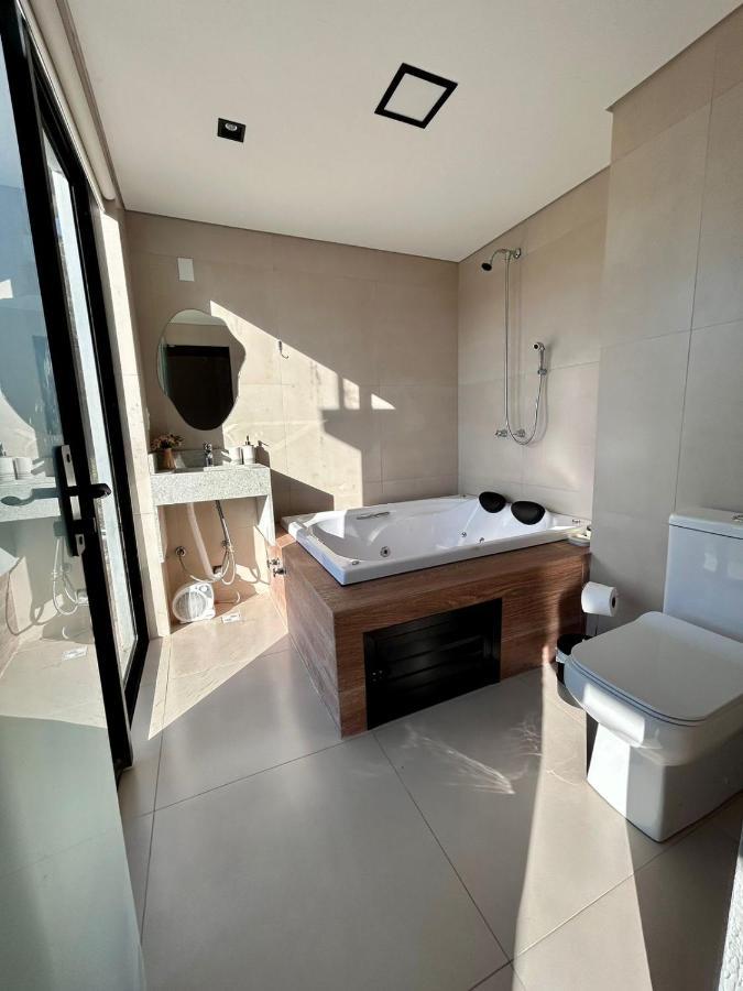 Casa Por Do Sol Com Banheira De Hidromassagem Villa Urubici Luaran gambar