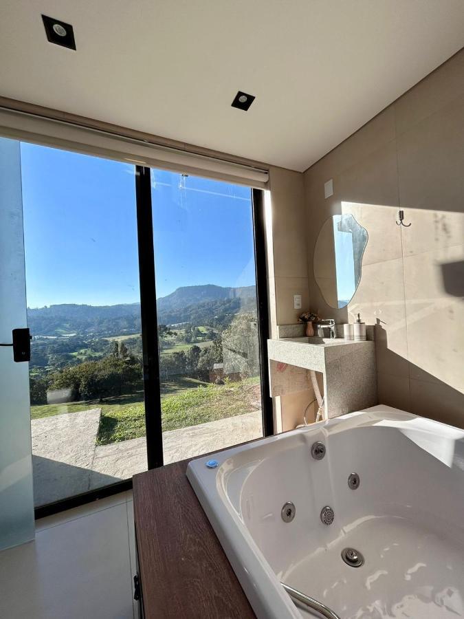 Casa Por Do Sol Com Banheira De Hidromassagem Villa Urubici Luaran gambar
