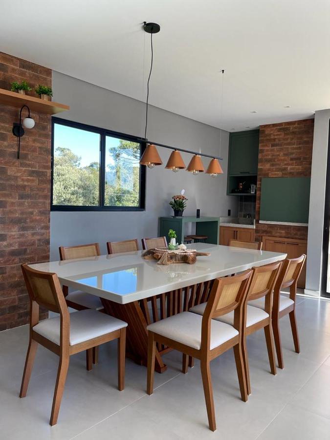 Casa Por Do Sol Com Banheira De Hidromassagem Villa Urubici Luaran gambar