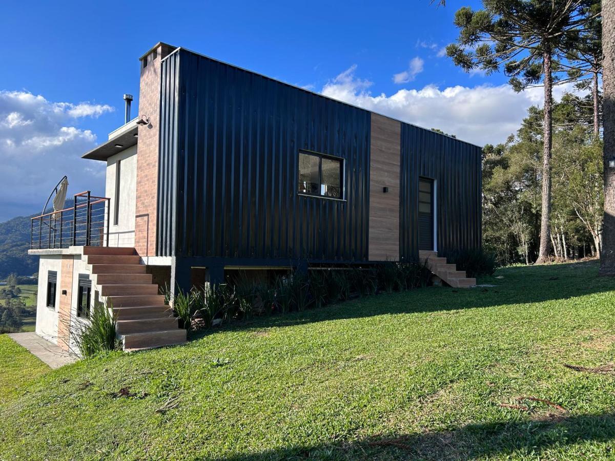 Casa Por Do Sol Com Banheira De Hidromassagem Villa Urubici Luaran gambar